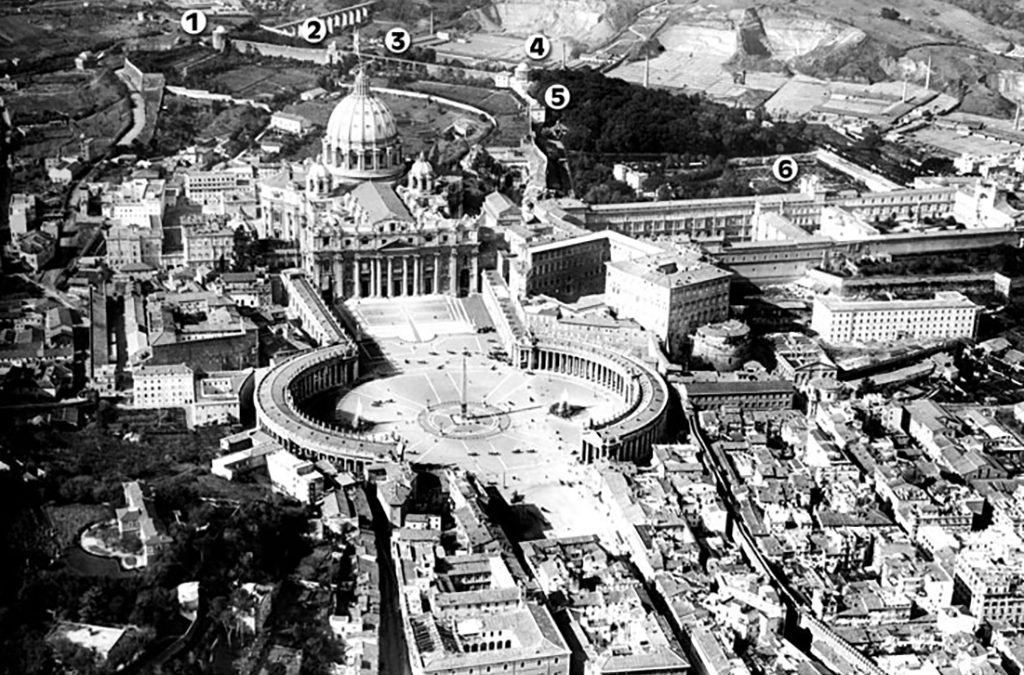 Veduta Aerea del Vaticano