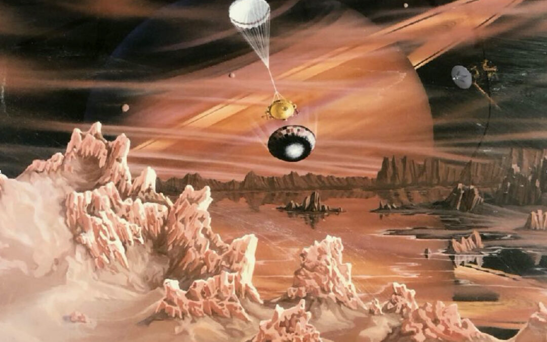 Huygens Landing on Titan (2004) 